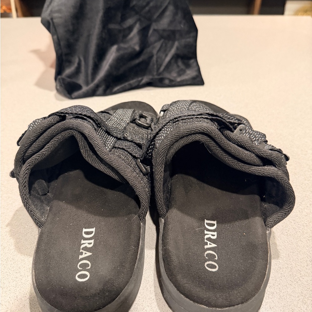 Draco Black Sandals - Picture 4 of 7